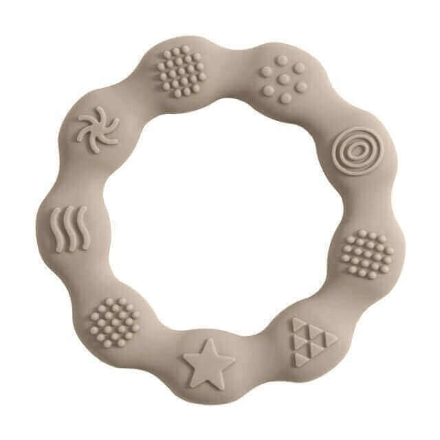 Silicone Baby Teether - Light Pink | Infant Baby Products and Gifts
