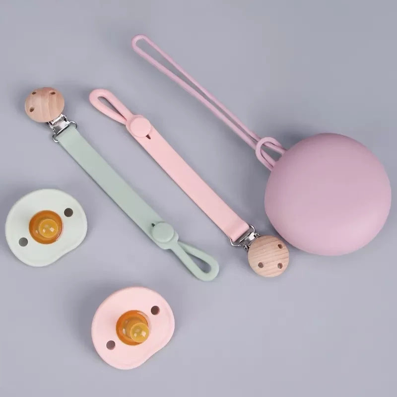 Silicone Soother Clip – Red | Infant Baby Products and Gifts